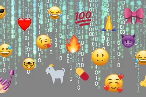 emojis and code 