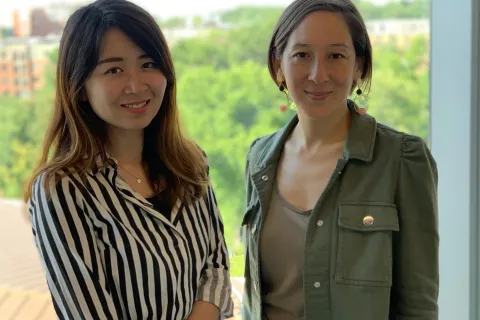 UMIACS Researchers Ge Gao and Marine Carpuat