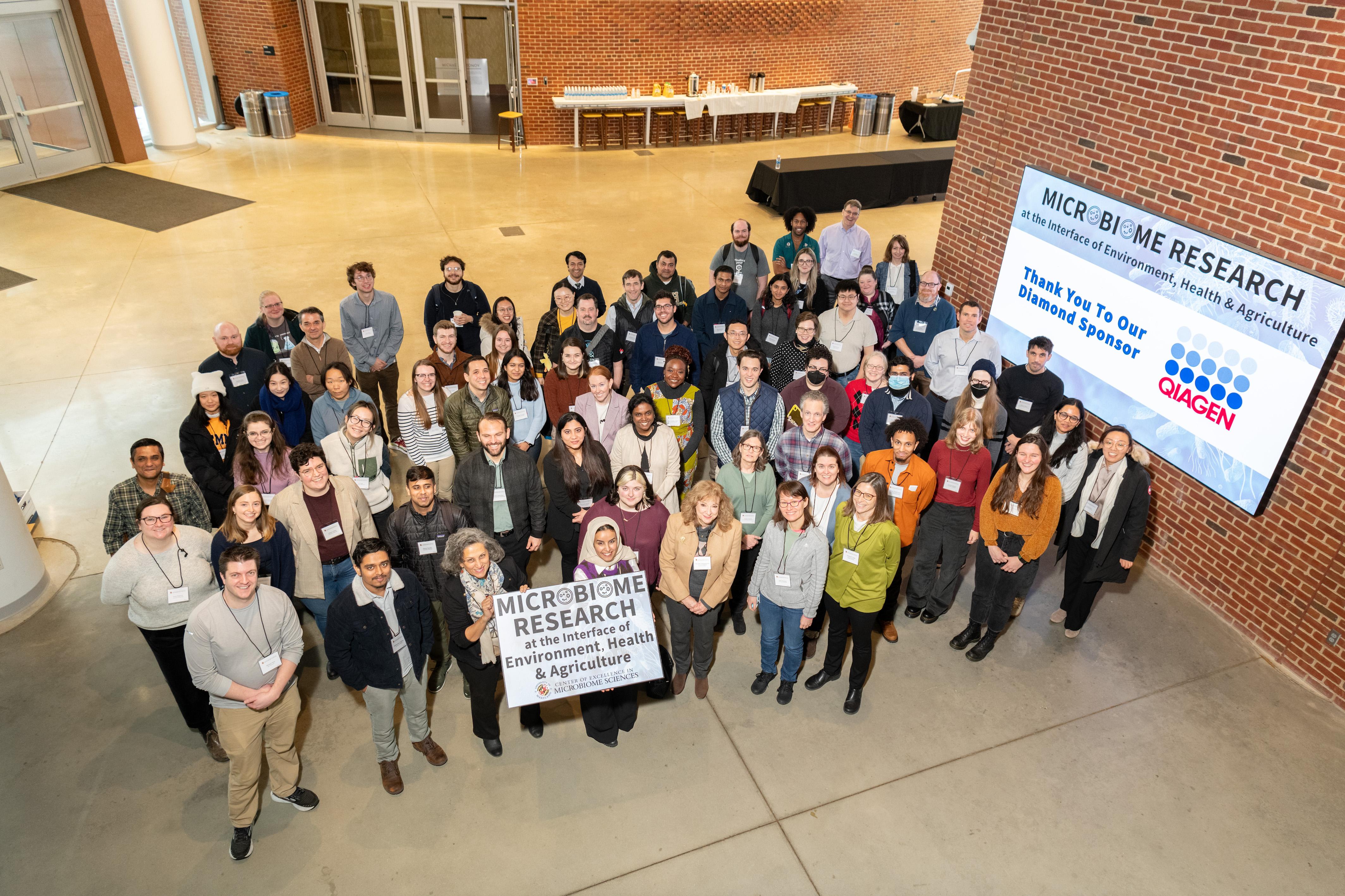 large group of conference attendees